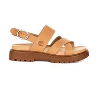 Clairemont Way Backstrap Sandal - female - Timberland - Flat Sandals - Beige - 6 1/2 UK - Shoes 6 1/2 UK