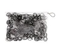 Claire's Black & Clear No More Snag Mini Hair Bobbles - 1000 Pack