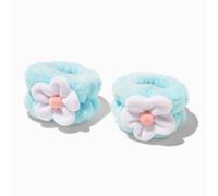 Claire's Blue Daisy Face Washing Wrist Bands - 2 Pack
