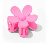 Claire's Fuchsia Matte Flower Hair Claw