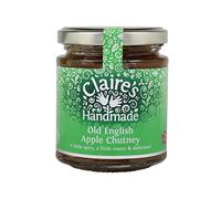 Claire's Handmade - Old English & Apple Chutney (227g) - Award Winning Traditionally Made Delicious Blend of Apples & Spice, Suitable for Vegetarian, Vegan & Gluten Free Diets, GMO Free