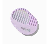 Claire's Purple Travel Mirror & Hair Comb