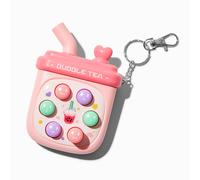Claire's Whac-A-Mole Bubble Tea Game Keyring