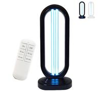 Clairlite UV Sanitizer, Clairlite UV-C Sanitizer, Uvc Light Sanitizer with 4- Speed Timing Remote Control, Cleans Air for Home, School, Car, Pet, Office (Black)
