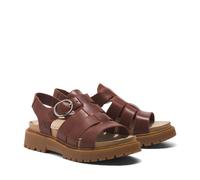 Clairmont Way Fisherman Sandals in Leather Brown