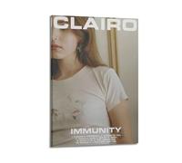 Clairo - Immunity Album Poster Music Gifts Poster Canvas Wall Art Decor Living Room Modern Family Bedroom 20x30inch(50x75cm) Frame-style