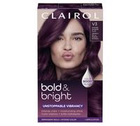 Clairol Bold & Bright Permanent Hair Dye V3 Intense Passion Plum Hair Color Pack of 1