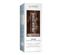 Clairol Colour Studio Permanent Colour Cream | Hair Dye | Long-lasting Rich Tones | 100% Grey Coverage | Dermatologically Tested Vegan Formula | Hair Colouring Kit | Cinnamon Brown 5/74 I 50ml