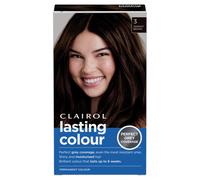 Clairol Lasting Colour Permanent Colour Hair Dye 3 Darkest Brown 1 Pack