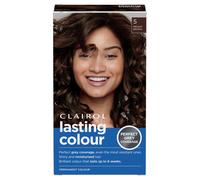 Clairol Lasting Colour Permanent Hair Dye | Ideal Grey Coverage | Shiny and Moisturised Hair | 5 Medium Brown