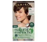 Clairol Natural Instincts Demi-Permanent Hair Dye 5A Medium Cool Brown Hair Color Pack of 1