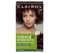 Clairol Natural Instincts Semi-Permanent No Ammonia Hair Dye, 4RR Dark Red