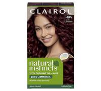 Clairol Natural Instincts Semi-Permanent No Ammonia Hair Dye, 4RV Dark Burgundy