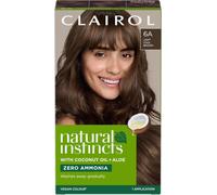 Clairol Natural Instincts Semi-Permanent No Ammonia Hair Dye, 6A Light Ash Brow