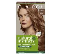 Clairol Natural Instincts Semi-Permanent No Ammonia Hair Dye, 7RG Dark Rose Gold Blonde