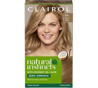 Clairol Natural Instincts Semi-Permanent No Ammonia Hair Dye, 8A Medium Cool Bl