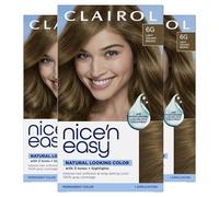 Clairol Nice 'N Easy Permanent Hair Color Kit, 116A/6G Light Golden Brown (Pack of 3) (Packaging May Vary)