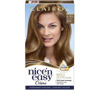 Clairol Nice'n Easy Crème, Natural Looking Oil Infused Permanent Hair Dye, 6.5G Lightest Golden Brown