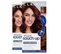 Clairol Nice 'n Easy Root Touch-Up 4R Kit (Pack of 2), Matches Dark Auburn/Reddish Brown Hair Color Shades, Superior Grey Coverage