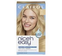 Clairol Nice'n Easy Crème, Natural Looking Oil Infused Permanent Hair Dye, 10 Extra Light Blonde