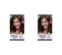 Clairol Nice'n Easy Crème, Natural Looking Oil Infused Permanent Hair Dye, 5A Medium Ash Brown (Pack of 2)
