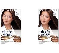Clairol Nice'n Easy Crème, Natural Looking Oil Infused Permanent Hair Dye, 5C Medium Cool Brown (Pack of 2)