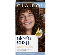Clairol Nice'n Easy Crème, Natural Looking Oil Infused Permanent Hair Dye, 5G