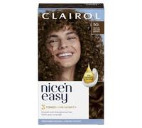 Clairol Nice'n Easy Crème, Natural Looking Oil Infused Permanent Hair Dye, 5G Medium Golden Brown