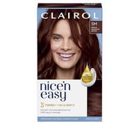 Clairol Nice'n Easy Crème, Natural Looking Oil Infused Permanent Hair Dye, 5M Medium Mahogany Brown