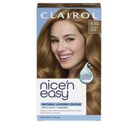 Clairol Nice'n Easy Crème, Natural Looking Oil Infused Permanent Hair Dye, 6.5G Lightest Golden Brown