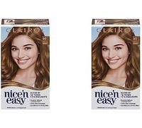 Clairol Nice'n Easy Crème, Natural Looking Oil Infused Permanent Hair Dye, 6G Light Golden Brown (Pack of 2)