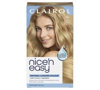 Clairol Nice'n Easy Crème, Natural Looking Oil Infused Permanent Hair Dye, 9G Light Golden Blonde