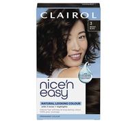 CLAIROL NICE'N EASY CRÈME PERMANENT HAIR DYE - 3 BROWN BLACK