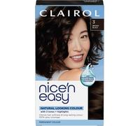 CLAIROL NICE'N EASY CRÈME PERMANENT HAIR DYE - 3 BROWN BLACK