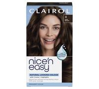 CLAIROL NICE'N EASY CRÈME PERMANENT HAIR DYE - 4 DARK BROWN