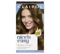 Clairol Nice'n Easy Crème Permanent Hair Dye, 6 Light Brown, 220g