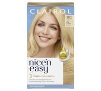 Clairol Nice' n Easy Crème Natural Looking Oil Infused Permanent Hair Dye 177ml (Various Shades) - SB2 Ultra Light Cool Summer Blonde