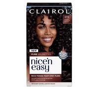 Clairol Nice n’ Easy Pure Brunettes Hair Colour | Pure and Rich Brown Tones | Smooth, Natural Hair Colour | With Pre-Colour Serum | 100% Grey Coverage | 3PB Deepest Espresso Brown | Permanent Hair Dye