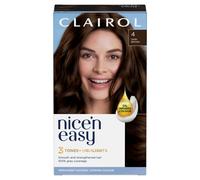 Clairol Nice'n Easy Permanent Hair Dye 4 Dark Brown 1 Pack