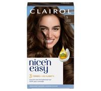 Clairol Nice'n Easy Permanent Hair Dye, 5 Medium Brown