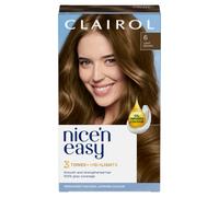 Clairol Nice'n Easy Permanent Hair Dye, 6 Light Brown
