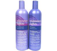 Clairol Shimmer Light Shampoo & Conditioner for Blonde & Silver 16.Oz
