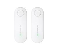 Clairu Air Purifier, Claru Ionic Air Purifier Plug in, Instantly Cleans Air, Filter-Free Purifiers, Portable Air Purifiers for Bedrooms, Home, Office, Toilet, Quiet and Noiseless (white,2pcs)