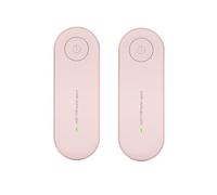 Clairu Air Purifier, Claru Ionic Air Purifier Plug in, Instantly Cleans Air, Filter-Free Purifiers, Portable Air Purifiers for Bedrooms, Home, Office, Toilet, Quiet and Noiseless (pink,2pcs)