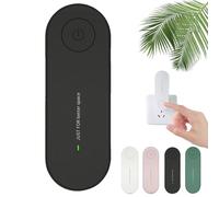 Clairu Air Purifier, Claru Ionic Air Purifier Plug In Uk, 360° Mini Portable Negative Ion Generator for Pet Odors, Smoke & Dust, Ultra Quiet for Bedrooms, Home, Office, Toilet (Black)