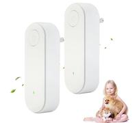 Clairu Air Purifier, Claru Ionic Air Purifier Plug In Uk, Clairu Ionic All-In-One Air Purifiers, Instantly Cleans Air,Mini Portable Negative Ion Generator for Home, Filter-Free Purifier (2Pcs)