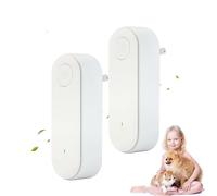 Clairu Air Purifier, Claru Ionic Air Purifier Plug In Uk, Clairu Ionic All-In-One Air Purifiers, Instantly Cleans Air,Mini Portable Negative Ion Generator for Home, Filter-Free Purifier (2pcs)