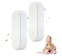 Clairu Air Purifier, Ionic Air Purifier Plug In Uk Portable, Clairu Ionic All-In-One Air Purifiers, Instantly Cleans Air, Mini Air Purifiers Whisper Quiet, Filter-Free Purifier, Quiet Operation (2Pcs)