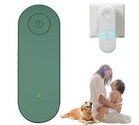 Clairu Air Purifier, Portable Ionic Air Purifier Plug In - Silent Design, 360° All-In-One Mini Ionizer Airs Purifiers for Pet Odors, Smoke & Dust, Improve Airs, Easy to Use & Economical (Green)