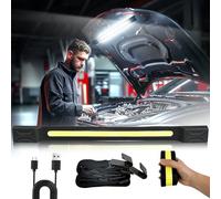 CLAKAP Underhood Work Light, 2600LM High Bright 5000 Rechargeable Magnetic LED lights for Mechanics, Automotive Under Hood Light Bar Cordless Car Repairing Garage Workshop (RTB-1327-US)